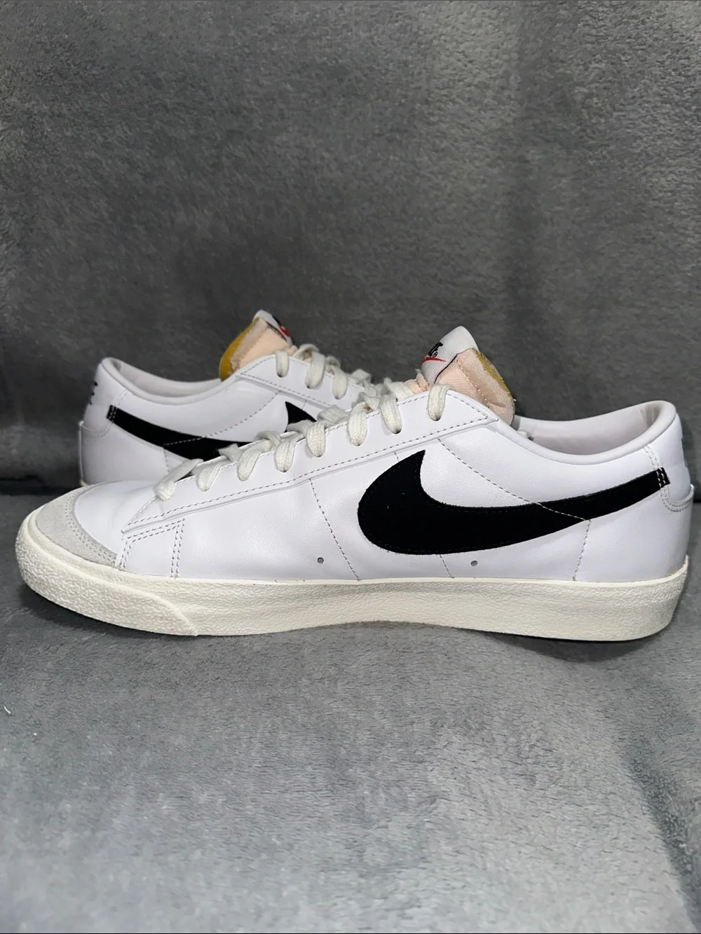 Men’s Nike Blazer Low ‘77 Vintage Athletic Shoes ‘White/Black’ - Size 12